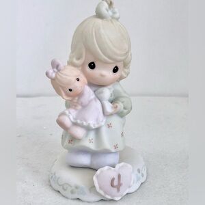 Enesco Precious Moments 1994 Growing in Grace Age 4 Porcelain Figurine